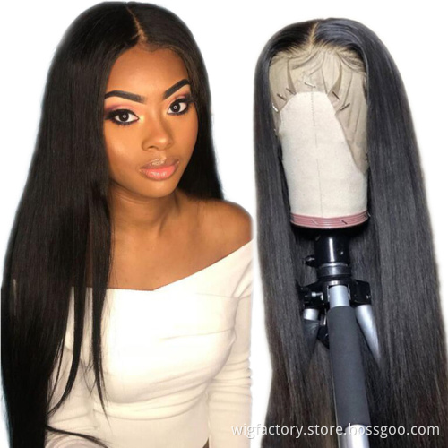 Cheap price body wave transparent glueless lace wig, 13*6 virgin cuticle aligned transparent lace wig